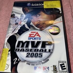 Nintendo GameCube EA Sports MVP Baseball 2005 With Case And Disc